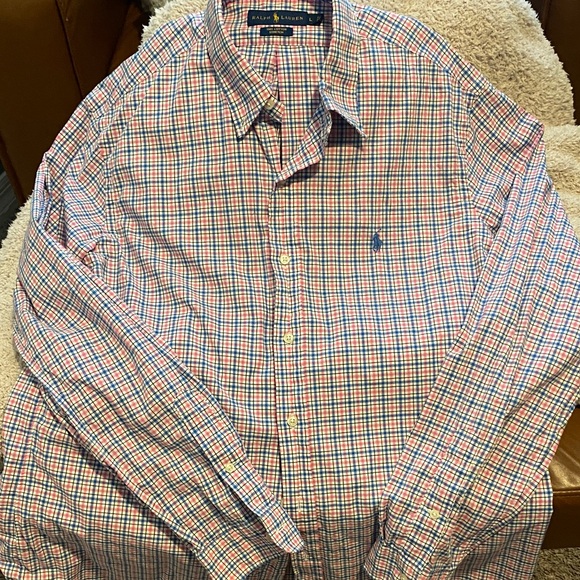 Polo by Ralph Lauren Men's Multicolor Plaid Shirt - Picture 1 of 1